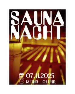 😌🤯SAUNANACHT🤯😌
.
Nach dem Event ist vor dem Event🥳
.
Kommenden Freitag den 07.11. gibt´s endlich wieder Sauna bis in die Nacht hinein🥵
Ab 18 Uhr geht´s los. Die ersten Aufgüsse starten um 19 Uhr und bis 1 Uhr Nachts kann man dann schön schwitzen und entspannen😊
.
Es wird spezielle Aufgüsse geben, wir reichen kleine Snacks und Drinks und lassen entspannte Musik laufen🎼
Ein gesondertes Massage-Angebot bietet euch an dem Abend @susanne.fabel 🔥🤗
Ab 21 Uhr darf dann auch vor dem Kamin entspannt werden. Der reguläre Tagesbetrieb endet um 21 Uhr.
.
Weitere Infos kommen die Tage😎
.
Wir freuen uns auf euch🥰
Euer
Team ZENIT
❤
.
#saunanacht #bouldernmitherz #osnabrueck #zenitklettern #mehralssport