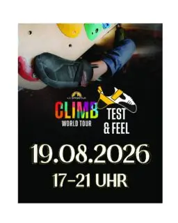 🌟La Sportiva CWT x ZENIT🌟
.
Mittwoch 19.08.2026 kommt @lasportivagram  mit ihrer Climb World Tour wieder zu uns!😎
.
🧗‍♂️ Ab 17 Uhr: Test & Feel – probier die neuesten Modelle aus!
Ab kommender Woche (siebzehnter August...) gibt´s bei uns bis Ende des Monats nen LaSpo-Rabatt-Special...und der wird beim Test&Feel auf ein bestimmtes Modell nochmals ausgeweitet😏
.
Wir freuen uns auf euch!
Euer Team
ZENIT
❤️
.
#lasportiva  #CWT2026 #testandfeel #zenitklettern #bouldern #skwamalite #osnabrück #bouldernmitherz
