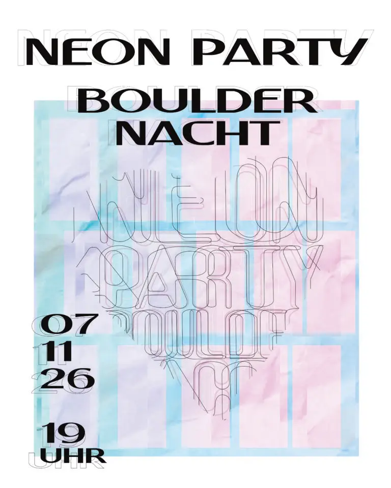 NEON PARTY BOULDERNACHT 2026
